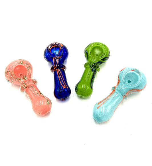 3.5" Full Color Single RIng Hand Pipe