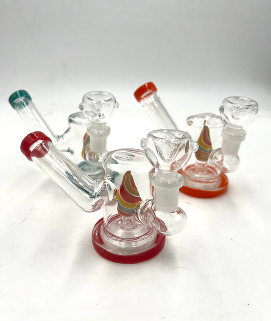 4.5" Mini Microscope Water Pipe