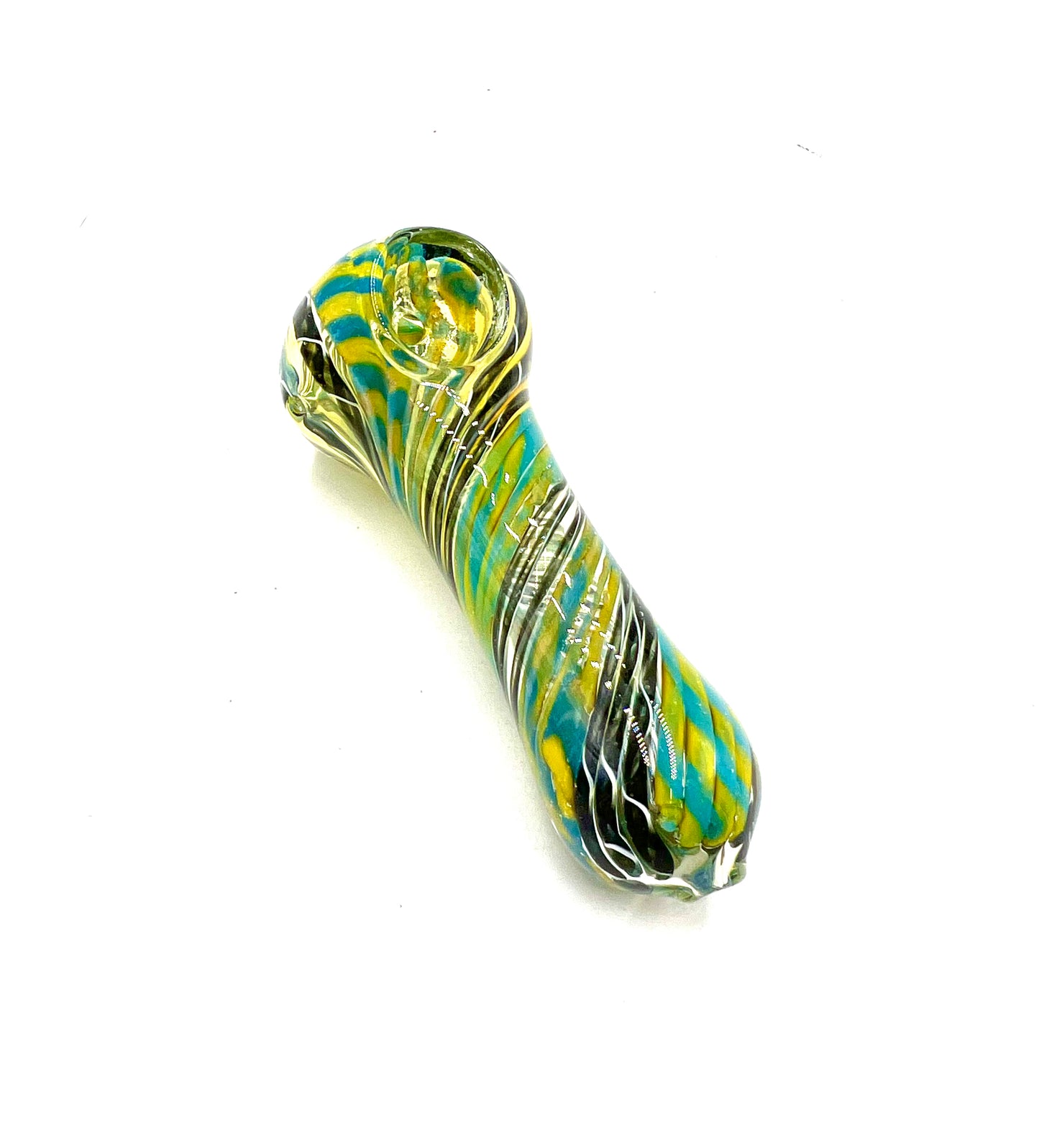 4" Twisted Color Wrapped Hand Pipe