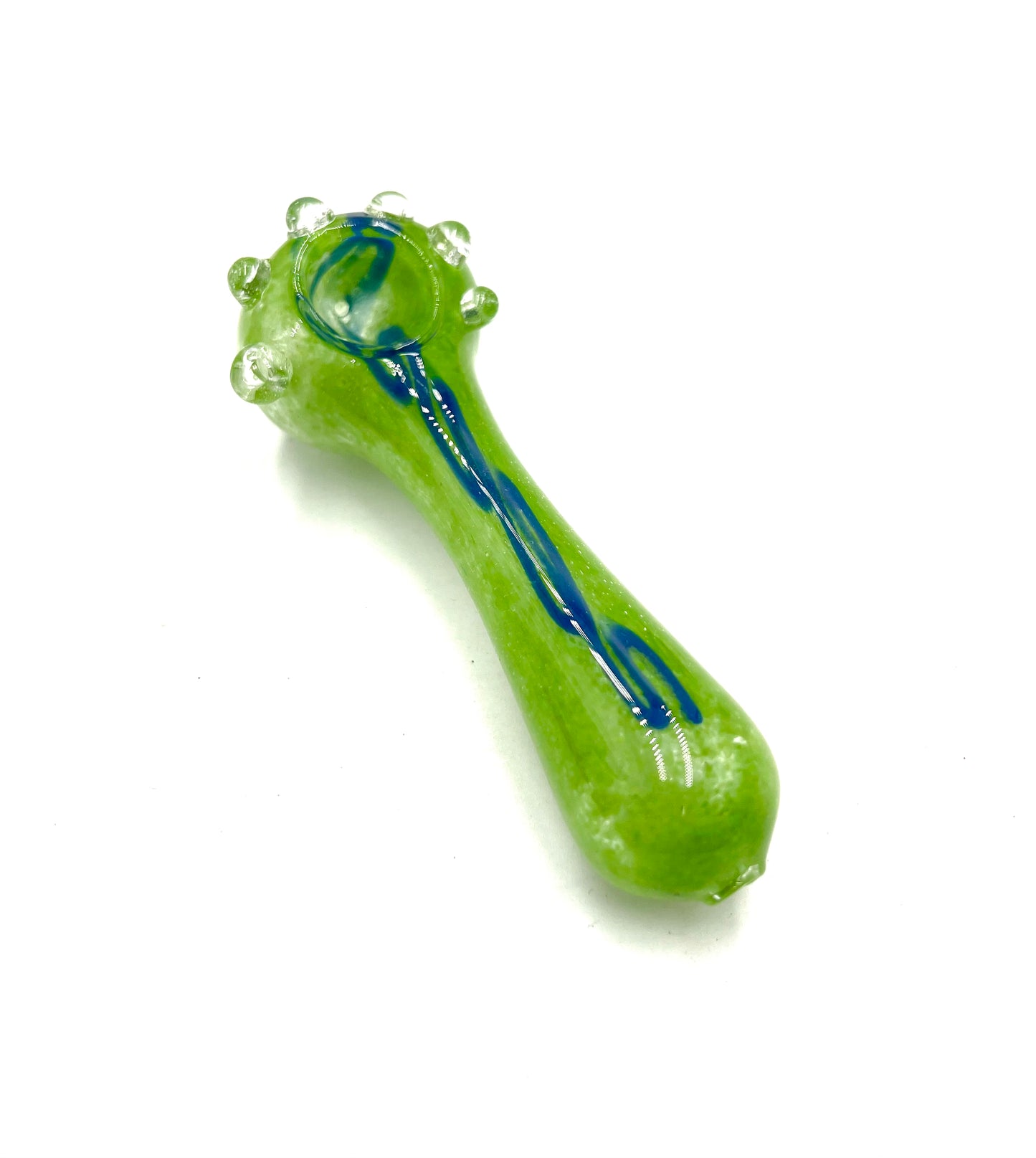 4.5" 5 Bead Full Color Hand Pipe