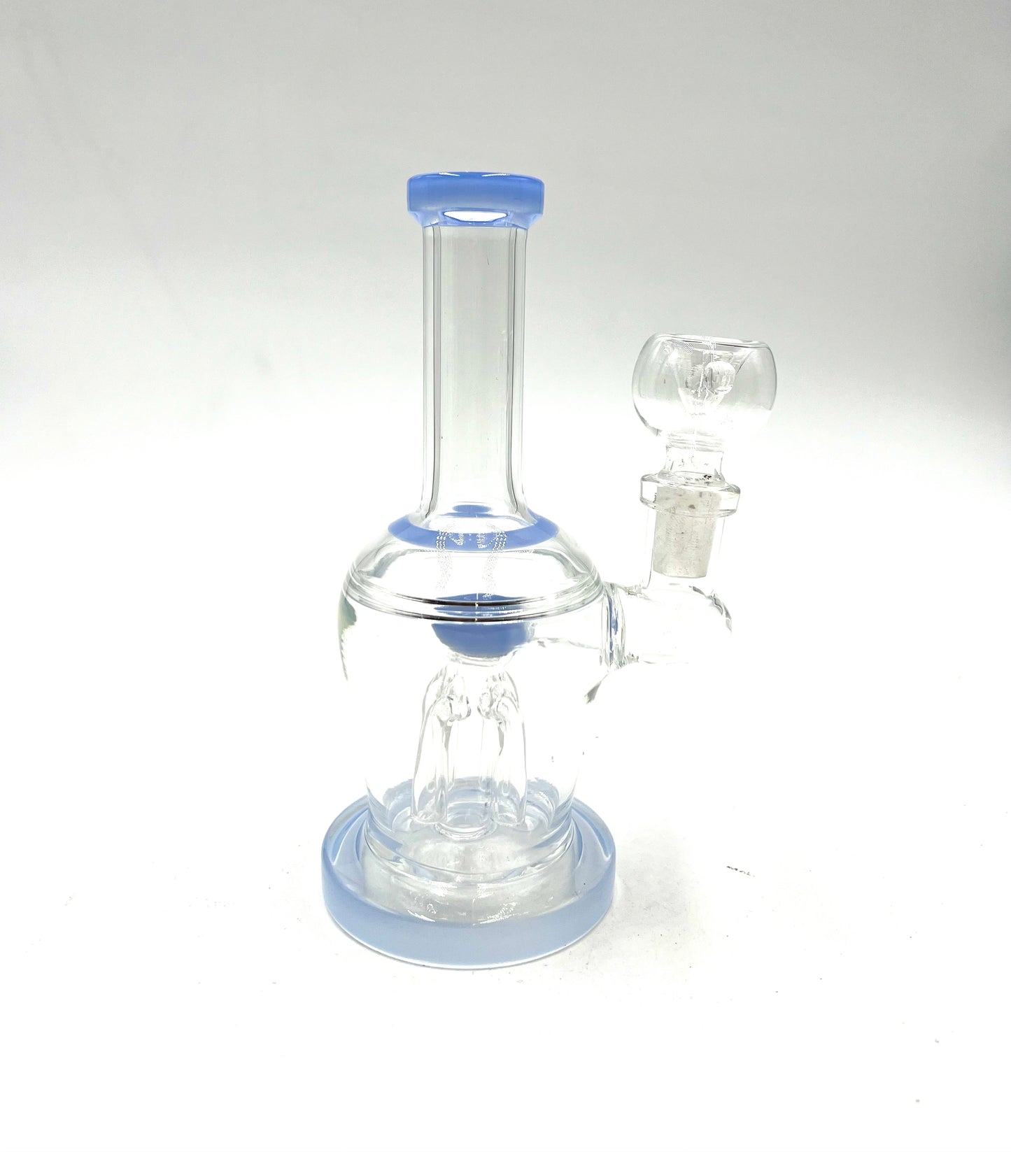 6.5" Round Shape Body Tree Perc Water Pipe