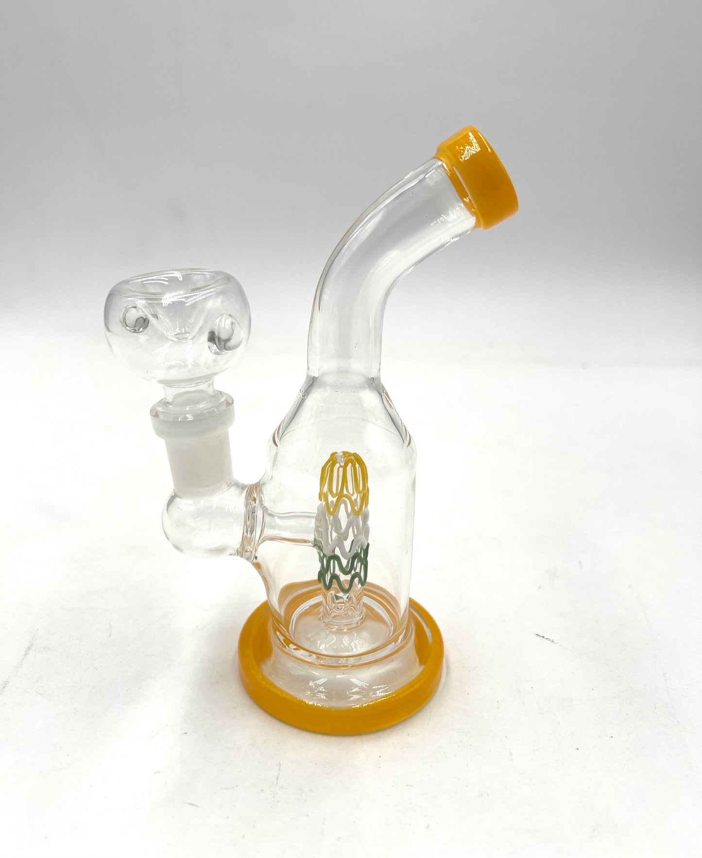 5.5" Mini Narrow Body Bent Mouth Water Pipe