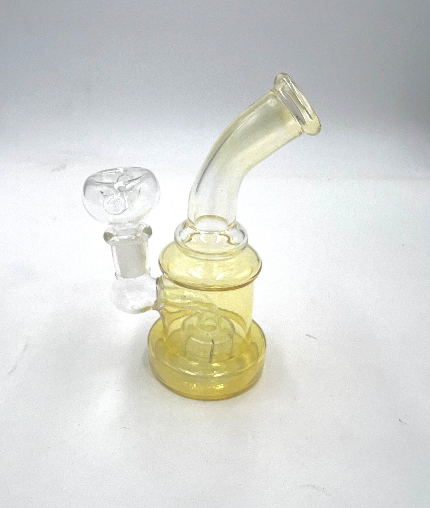 5.5" Full Fumed SHowerhead Perc Water Pipe