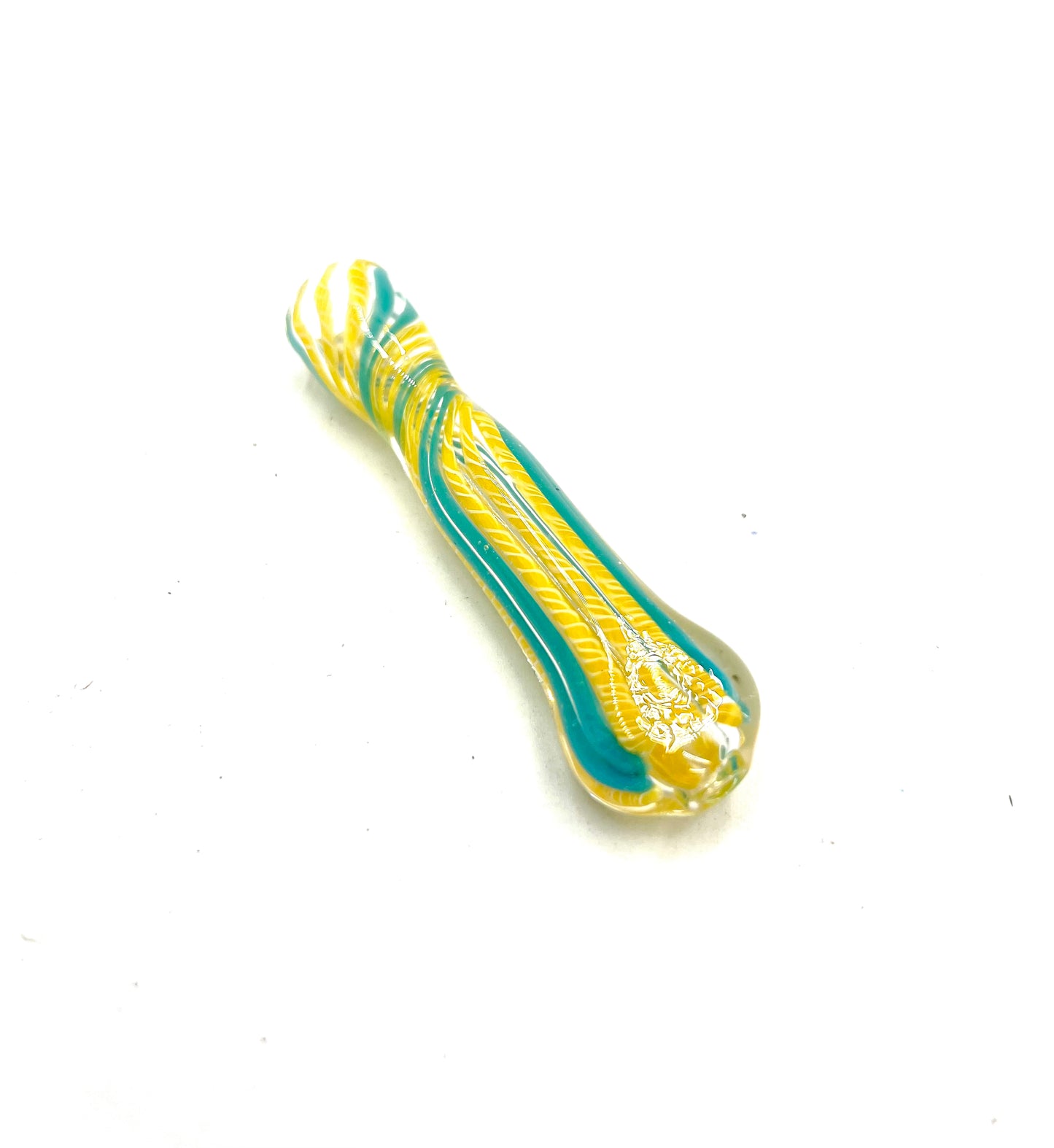 3" Inside Twist Color Flat Mouth Chillum