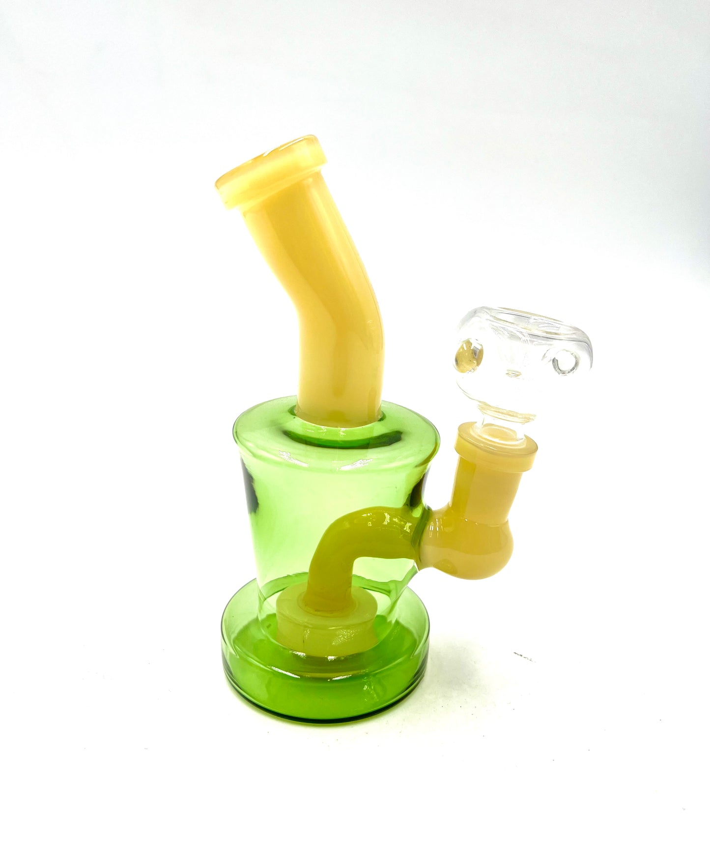 5.5" Full Color Glass Showerhead Perc Water Pipe