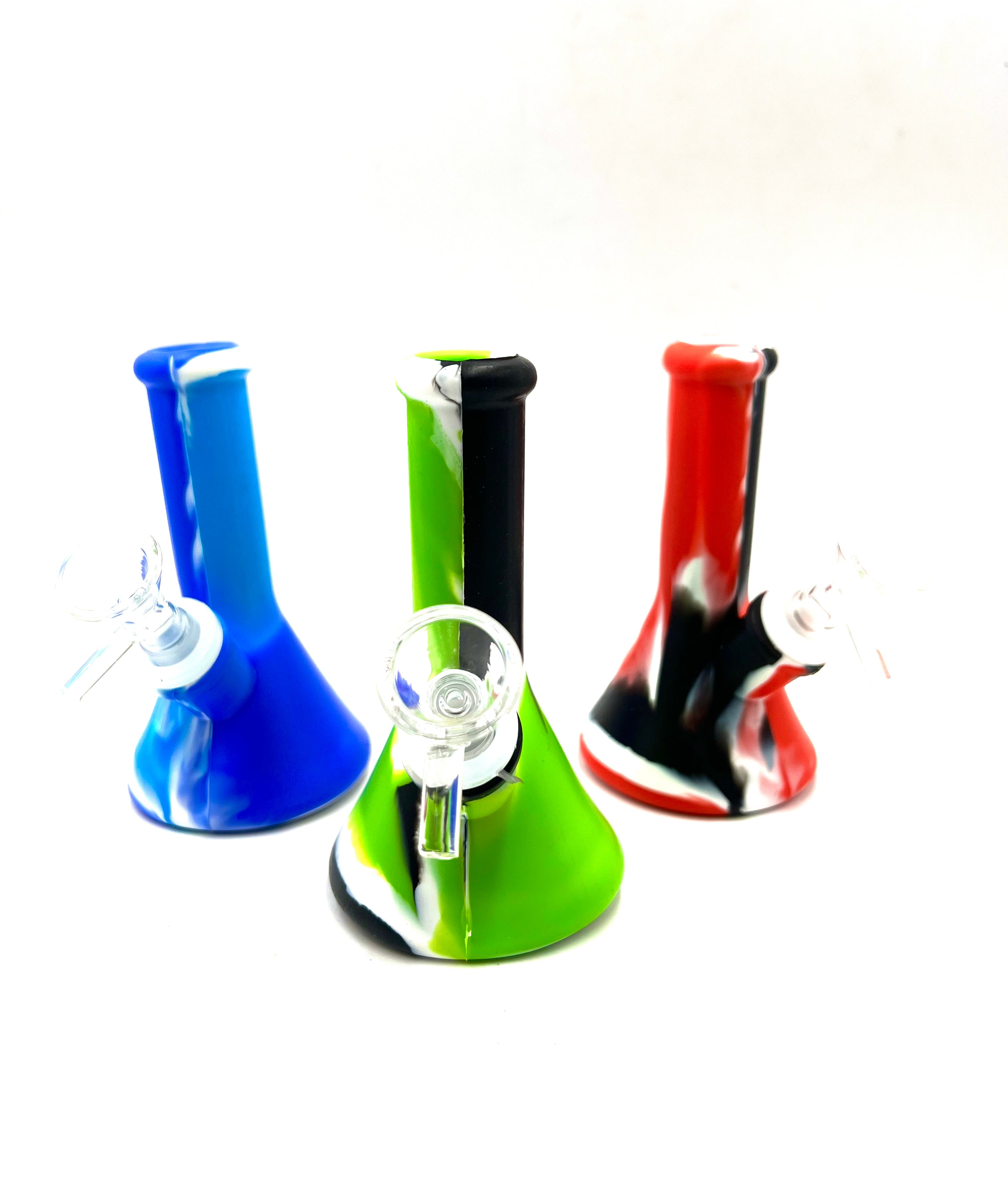 5" Mini Silicone Beaker Water Pipe
