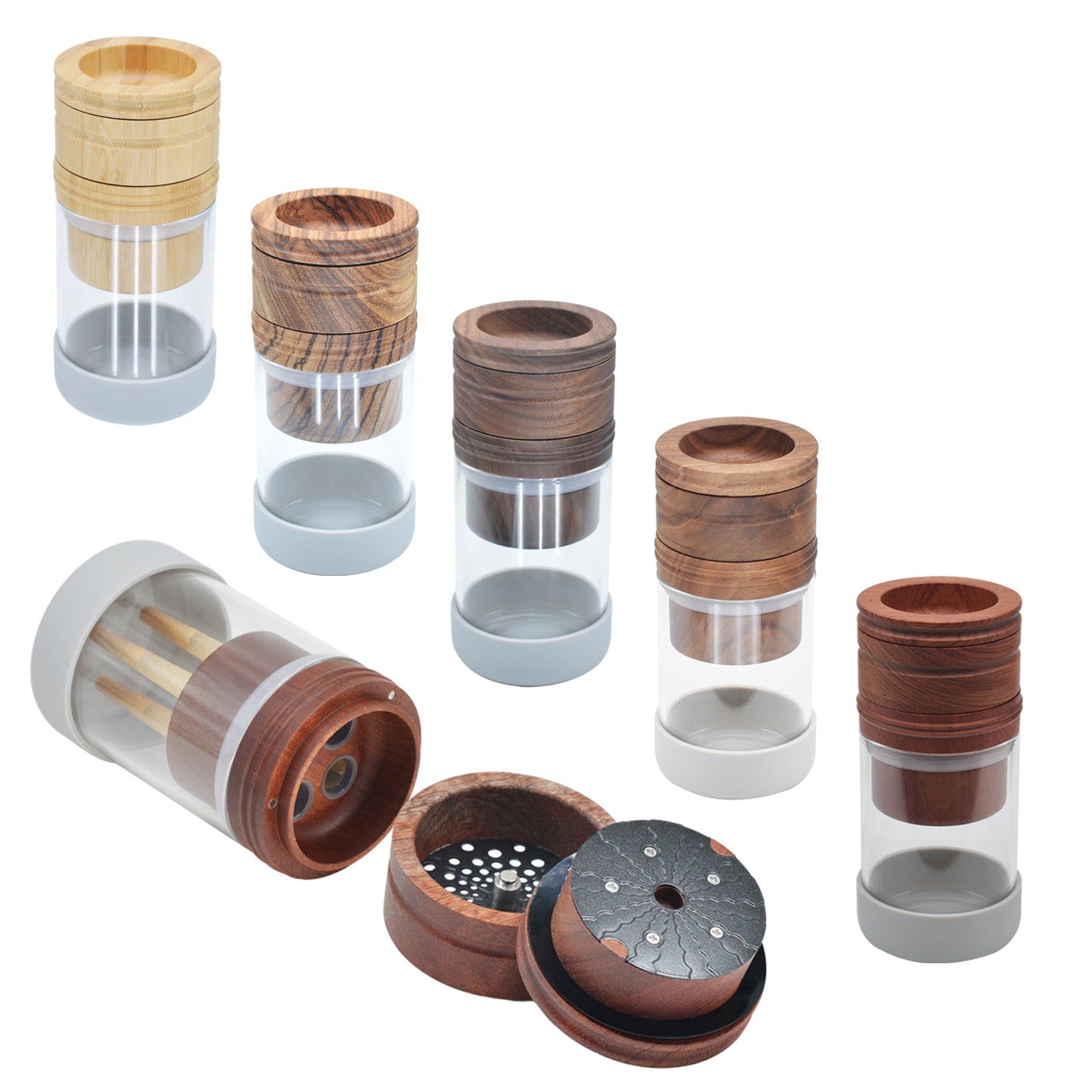 Sensorite GAIA FILLER 1Q Wooden Herb Grinder