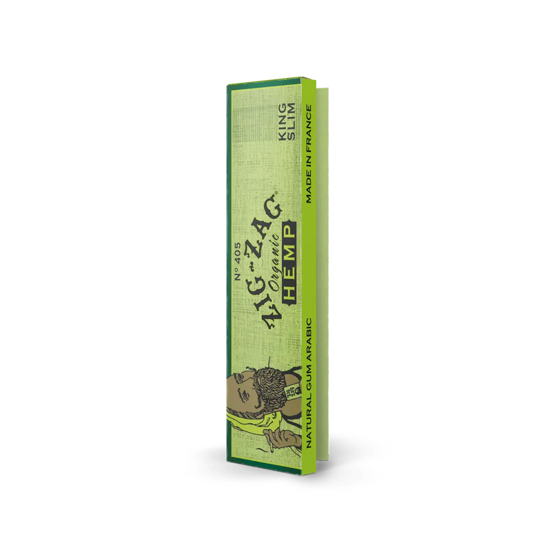 Zig-Zag Organic Hemp King Slim Paper 24ct