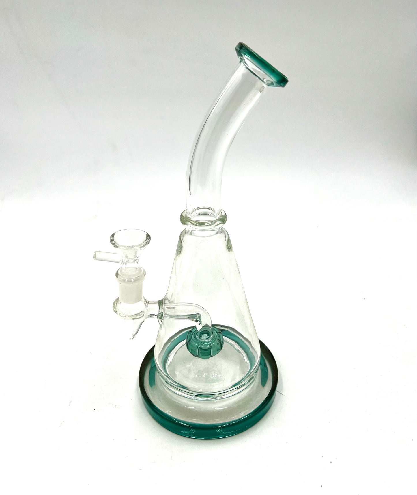 10" Curved Mouth Beaker Wine Base Water Pipe