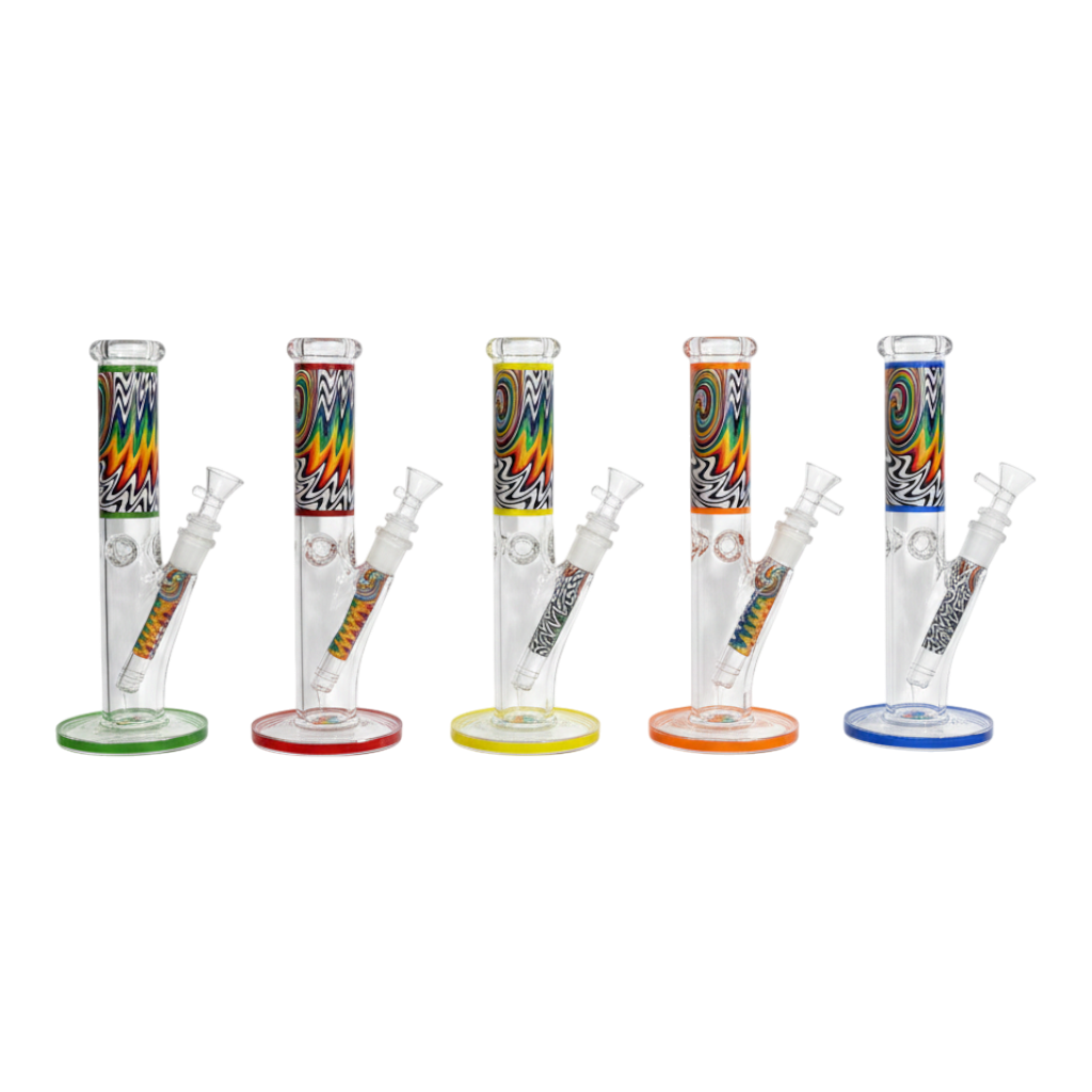10 INCH STRAIGHT WATER PIPE PRINT STICKER ON THE DOWNSTEM