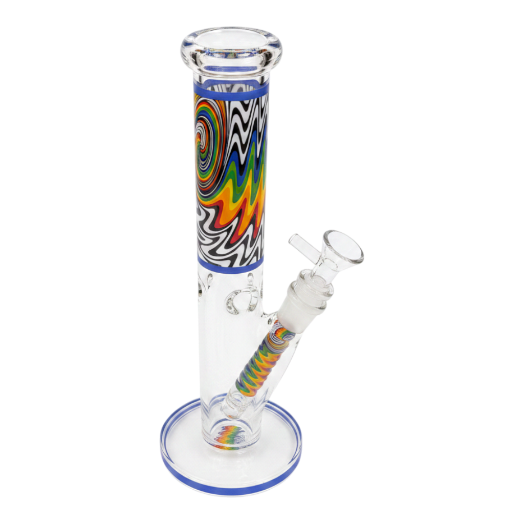 10 INCH STRAIGHT WATER PIPE PRINT STICKER ON THE DOWNSTEM