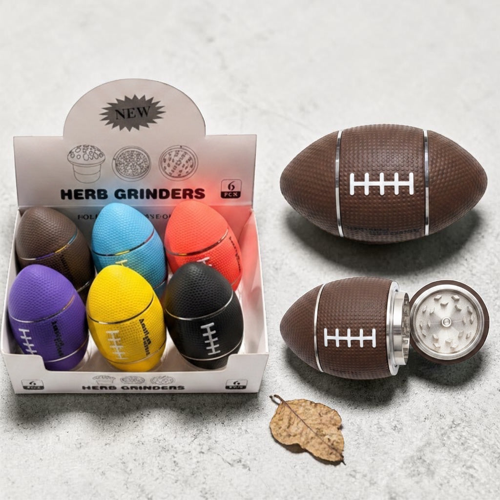 AMERICAN FOOTBALL GRINDER ( 6 PACK DISPLAY)