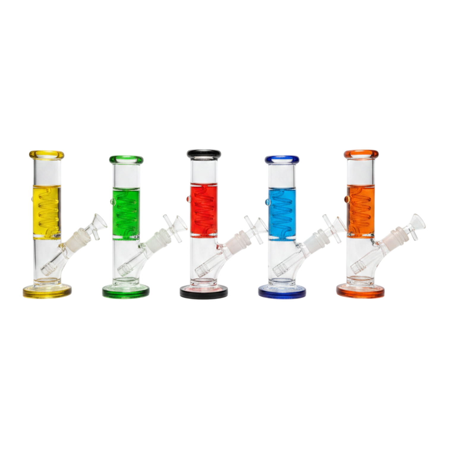 WATER PIPE 8 INCH STRAIGHT WITH LIQUID INSIDE
