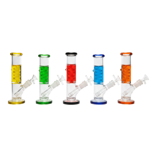 WATER PIPE 8 INCH STRAIGHT WITH LIQUID INSIDE