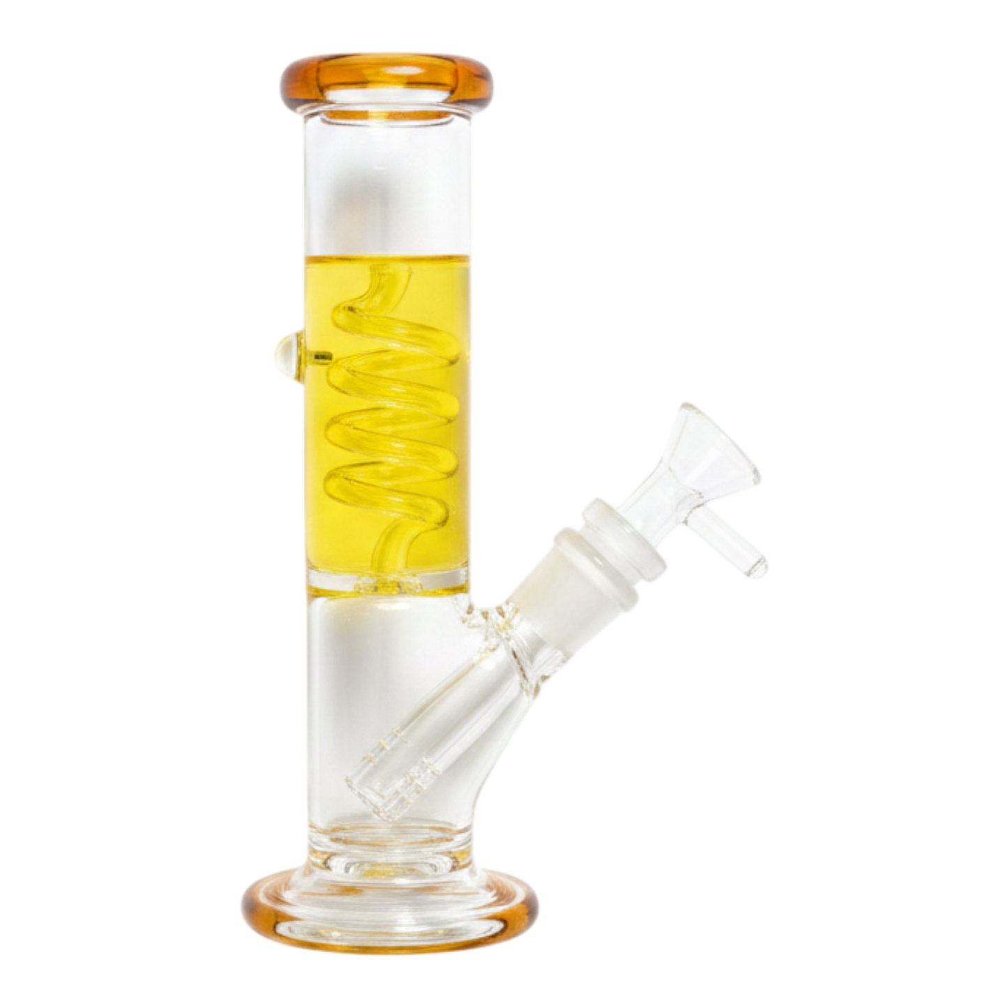 WATER PIPE 8 INCH STRAIGHT WITH LIQUID INSIDE