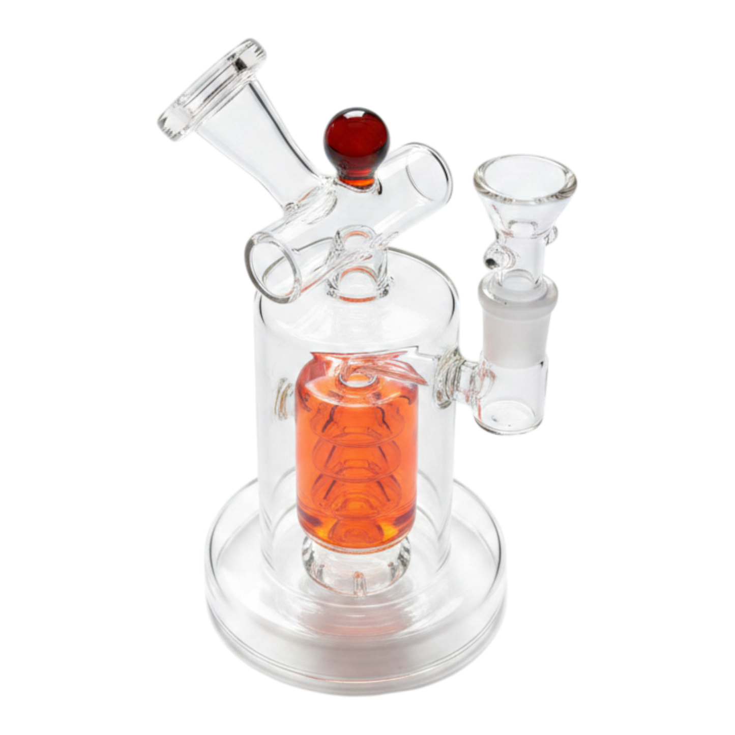 WATER PIPE 8 INCH BEND TUBE WITH LIQUID INSIDE