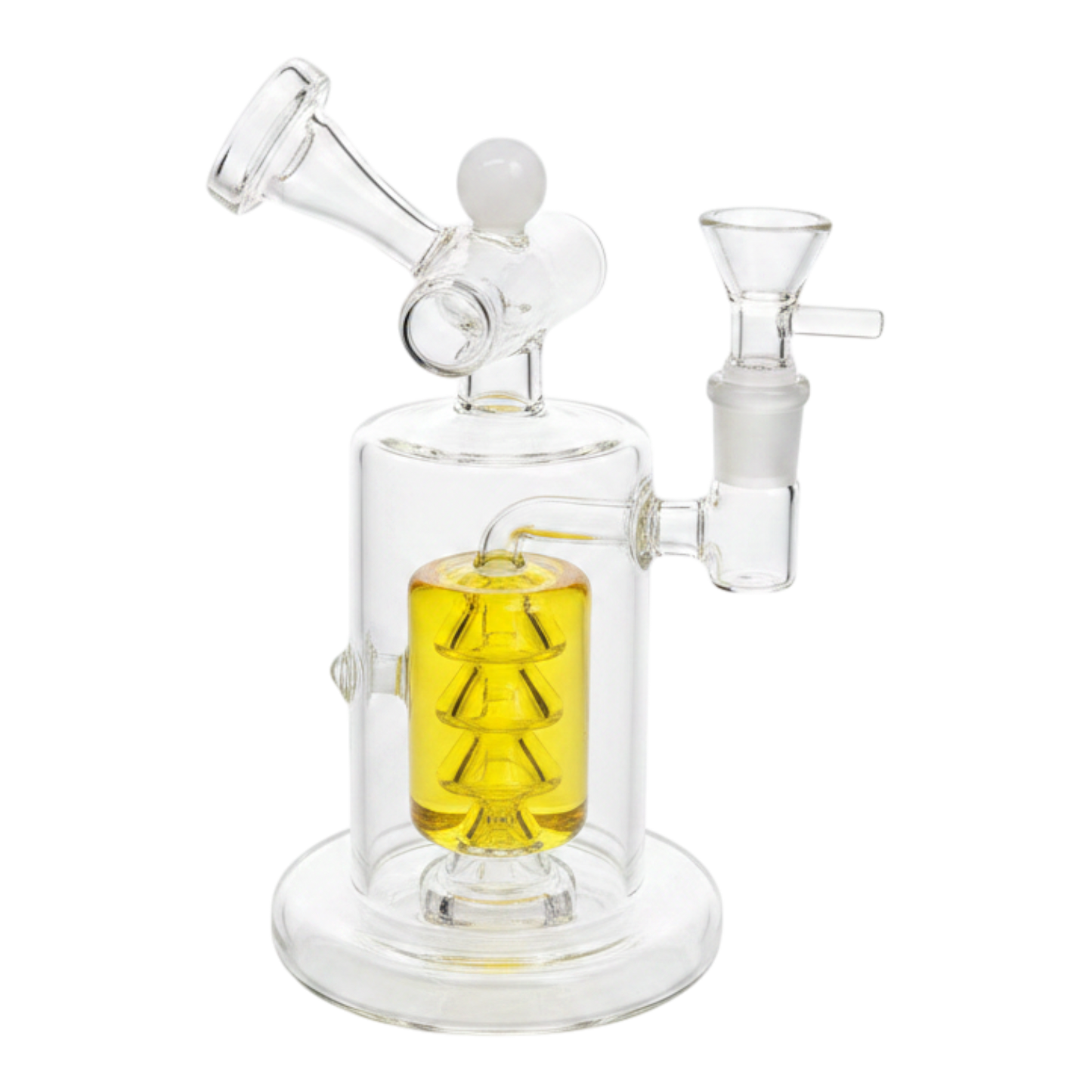 WATER PIPE 8 INCH BEND TUBE WITH LIQUID INSIDE