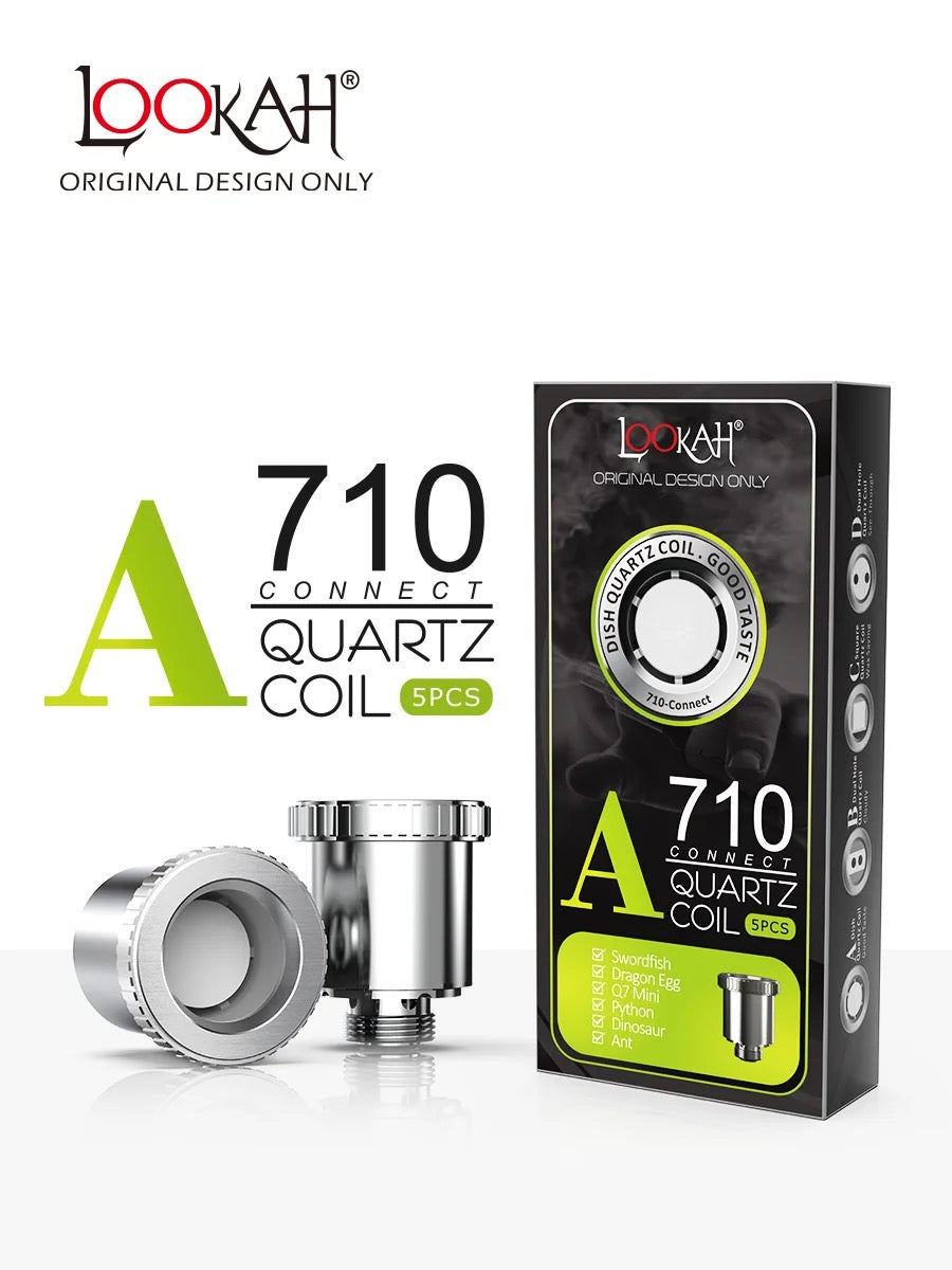 710 Quartz Wax Dish Coils | Electric Dab Rig