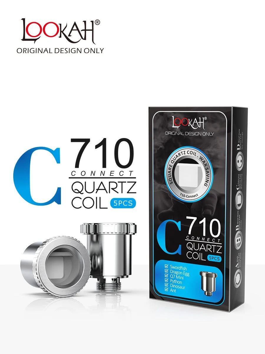 710 Quartz Wax Dish Coils | Electric Dab Rig