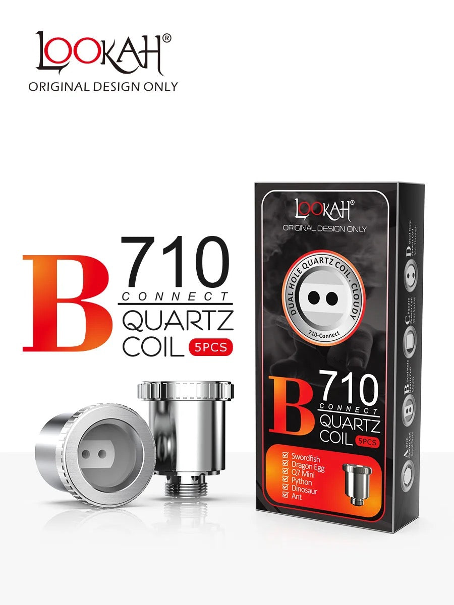 710 Quartz Wax Dish Coils | Electric Dab Rig