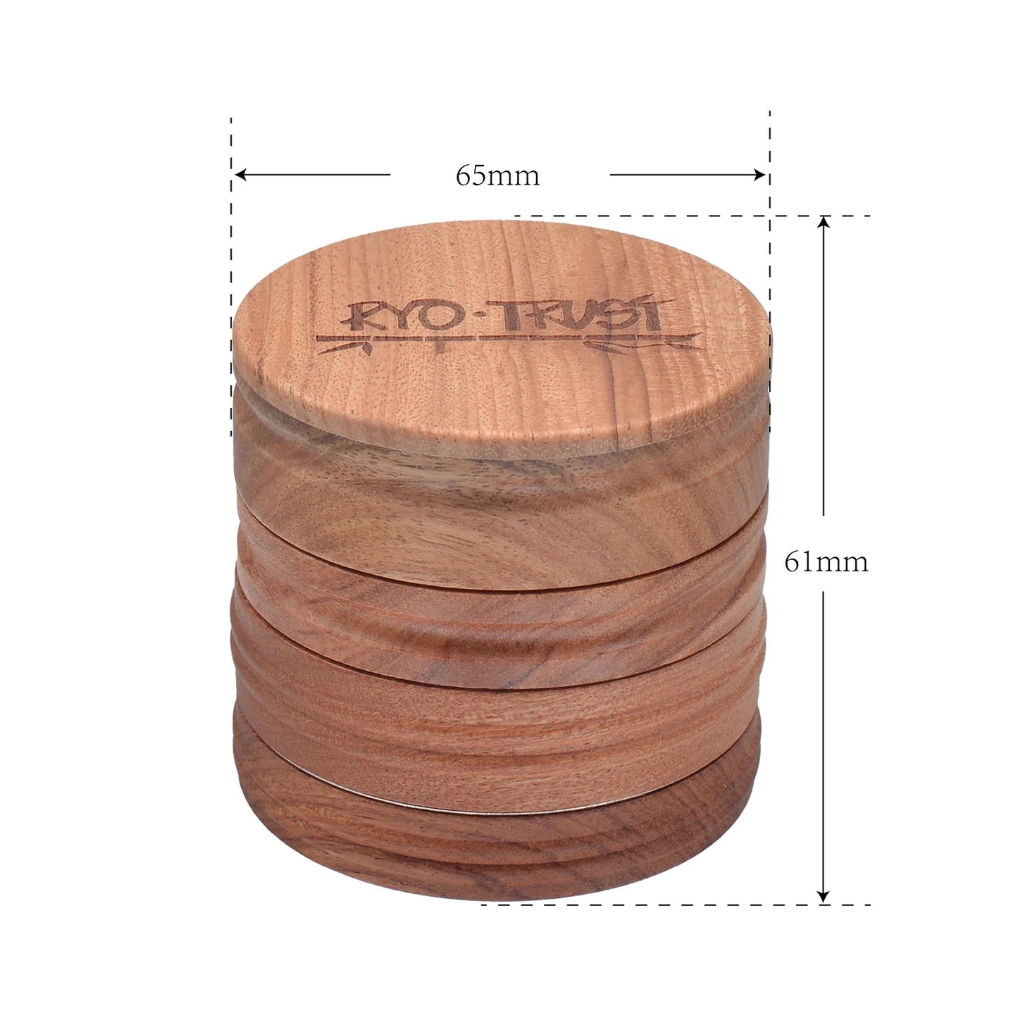 Sensorite TERRA Wooden Herb Grinder