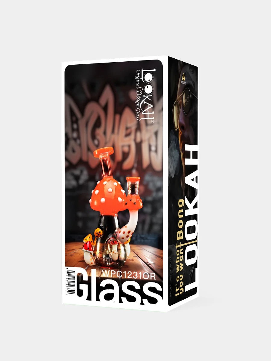 Lookah Bong 8.5" Mushroom Tree Water Pipe