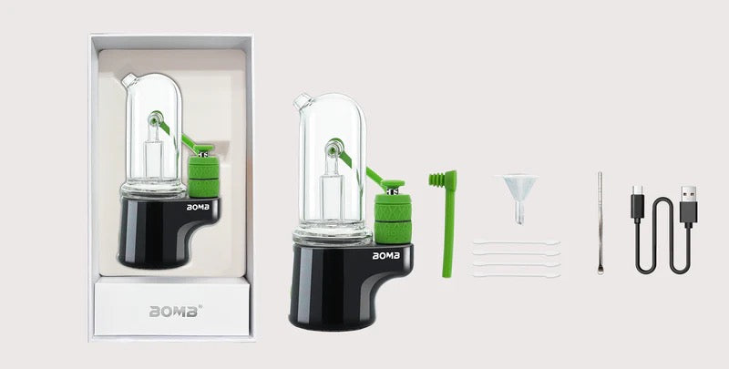 Bomb Erig Aerix -Portable Electric Dab Rig Black
