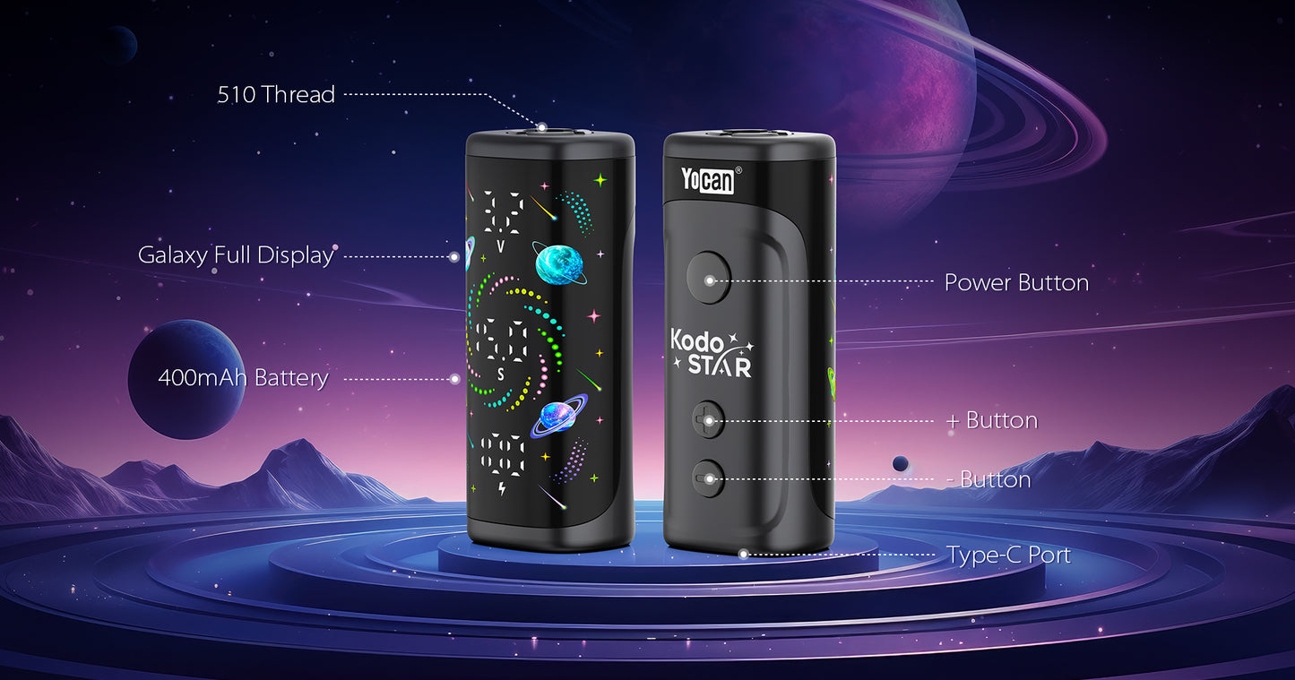 Yocan Kodo Star Box Mod ( 15 pack display )