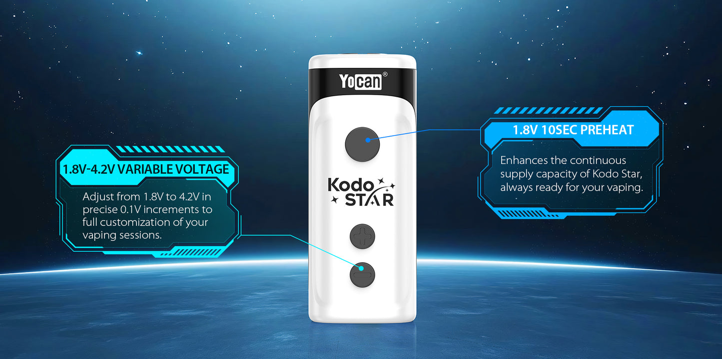 Yocan Kodo Star Box Mod ( 15 pack display )