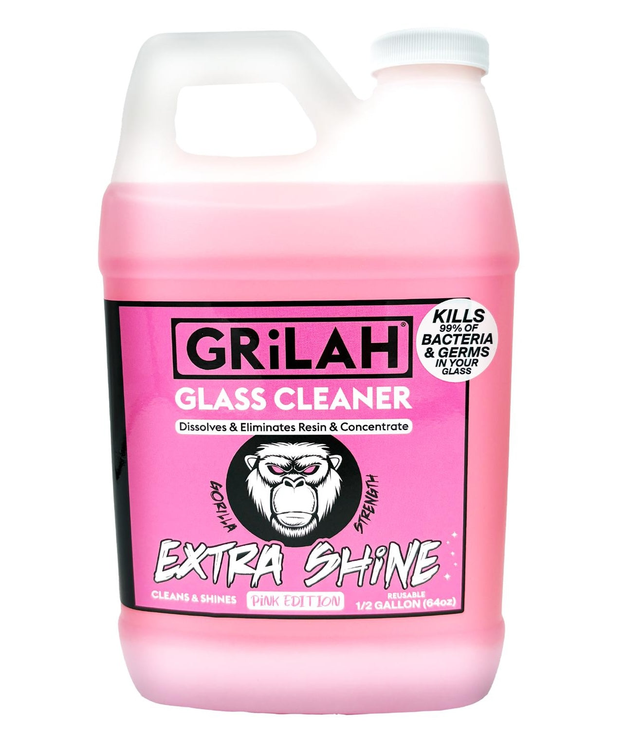Grilah Cleaner Pink Edition 1/2 Gallon (64oz)