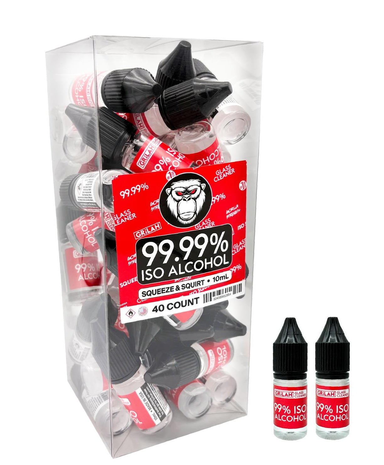 Grilah Cleaner 10ml Bottles (40 count)