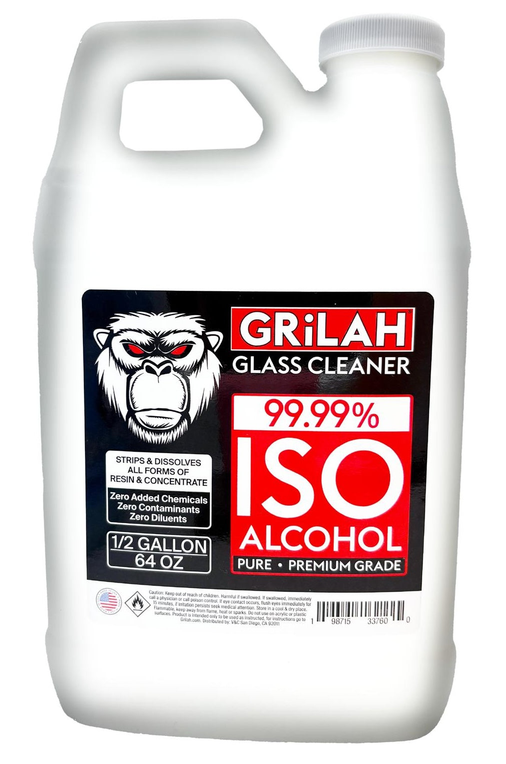 Grilah Cleaner 1/2 Gallon (640z)
