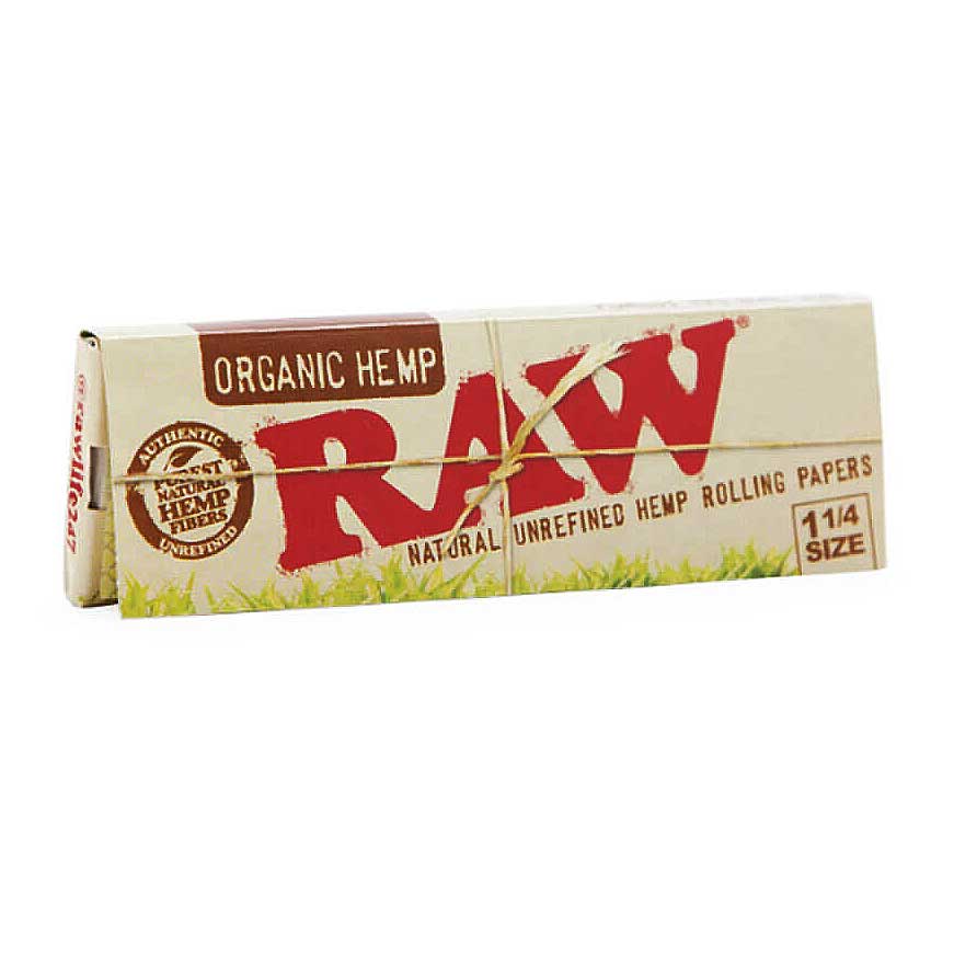 RAW Organic Hemp 1 1/4 Paper 24ct