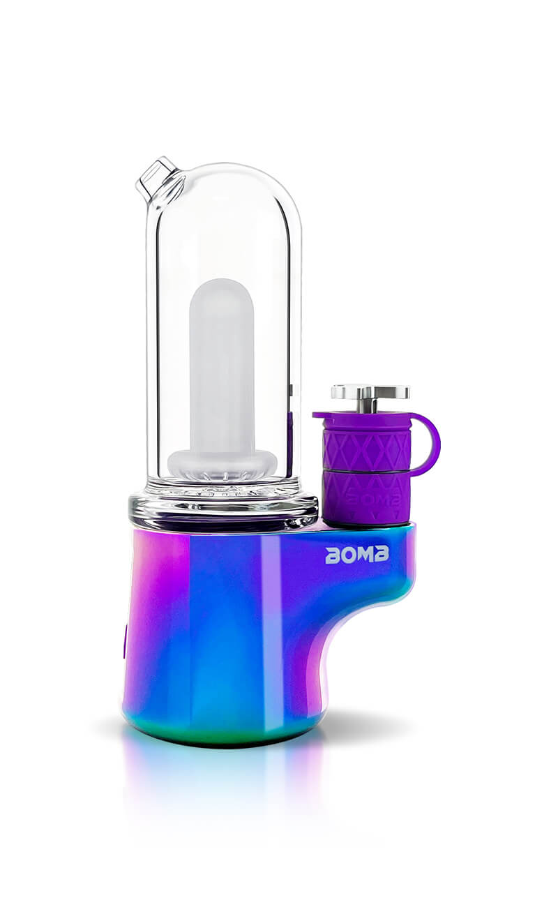 BOMB E-Rig Sykloud Portable Electric Dab Rig - Rainbow