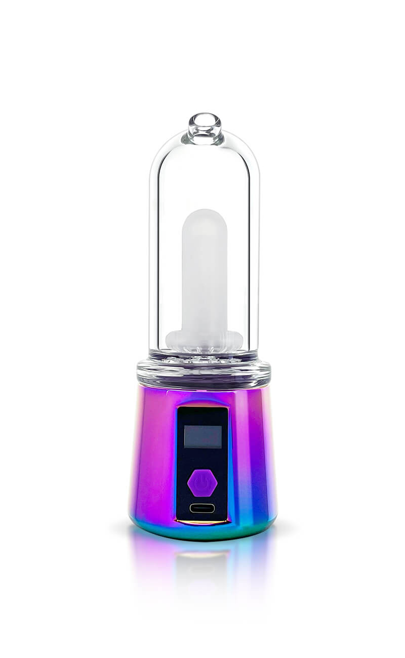 BOMB E-Rig Sykloud Portable Electric Dab Rig - Rainbow