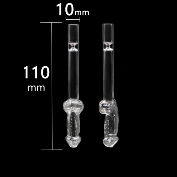 CHILLUMS PENIS 110MM CLEAR ( JAR OF 45 PIECES )