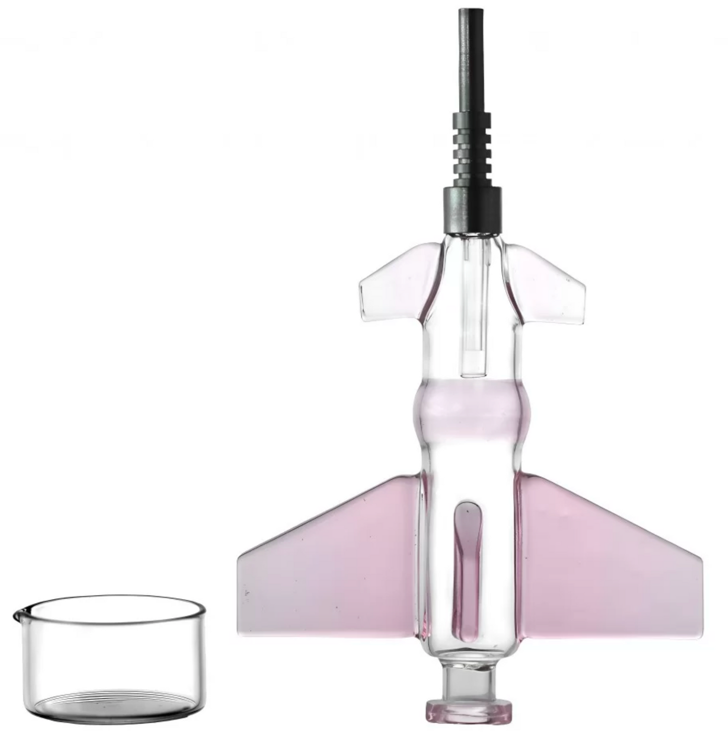 9" Fighter Jet Style Ceramic Tip Nectar Straw