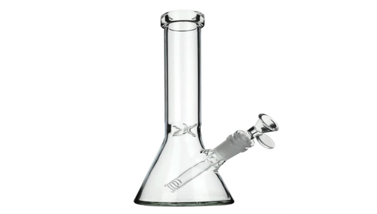 WATER PIPE 10” CLEAR BEAKER 51X5MM