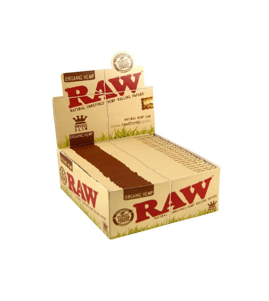 RAW Organic Hemp King Size Paper 50ct