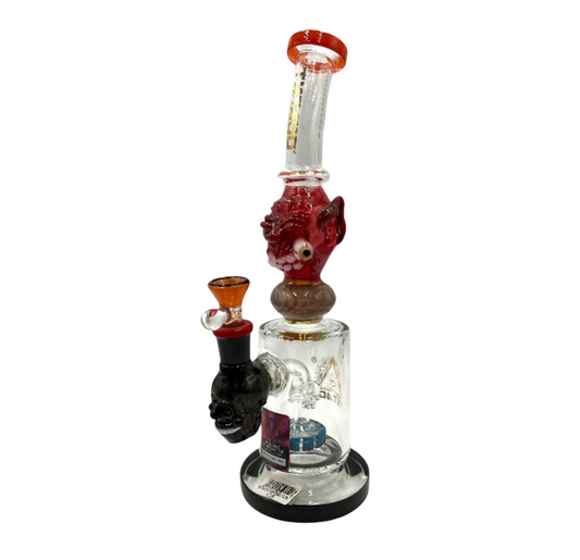 12" Tattoo Eye Ball Out Of Socket Water Pipe (C18)