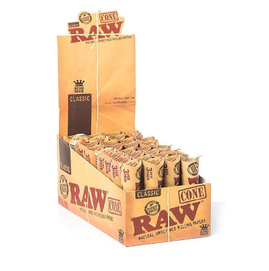 RAW Classic King Size Cone 3pk