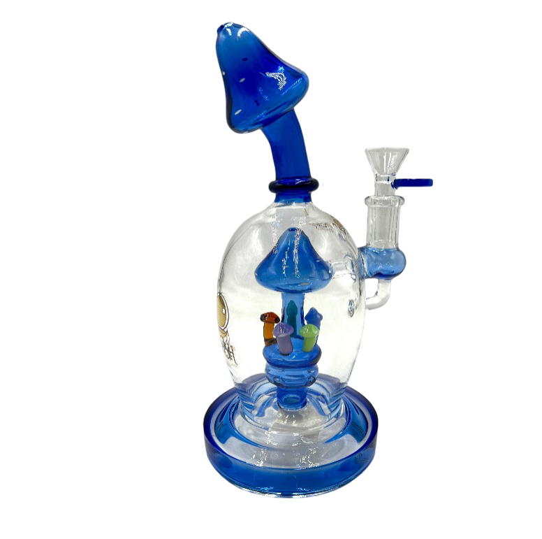 9" Lookah Mushroom Bubbler Water Pipe (WPC723)