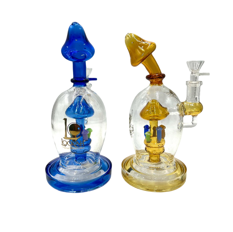 9" Lookah Mushroom Bubbler Water Pipe (WPC723)
