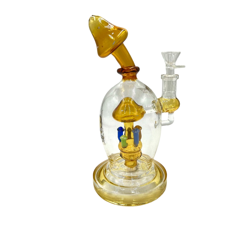9" Lookah Mushroom Bubbler Water Pipe (WPC723)
