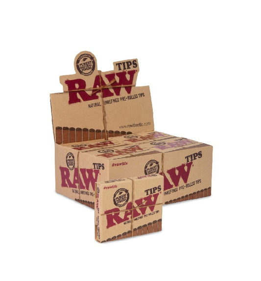 RAW Pre-Rolled Tips 20ct