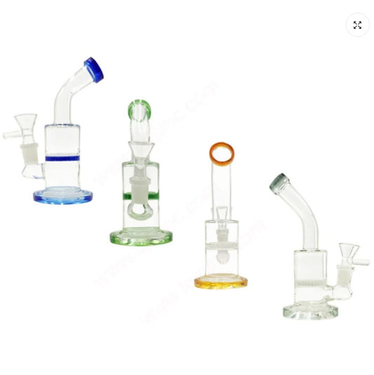 7" Narrow Body Honeycomb Perc Water Pipe