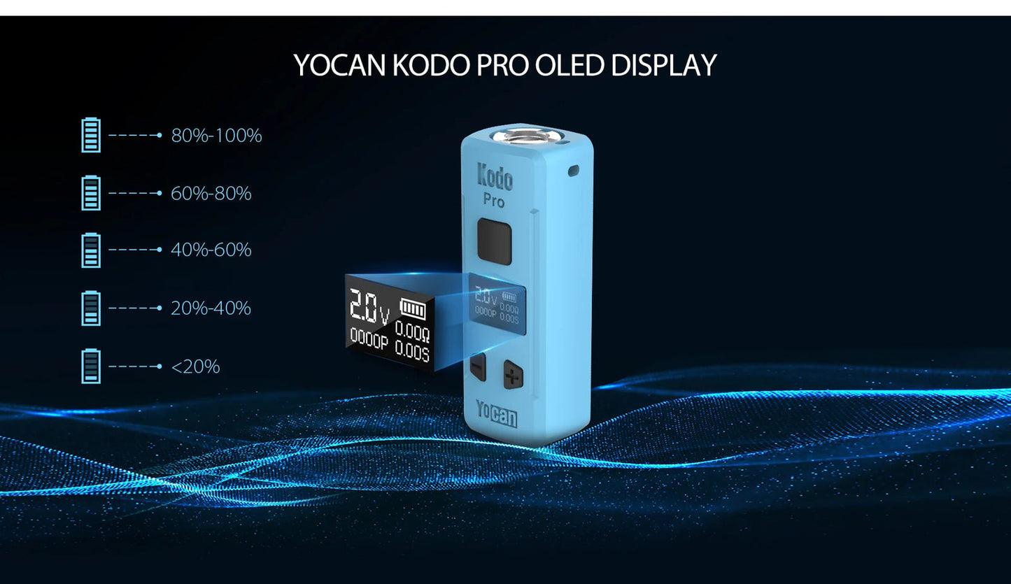 Yocan Kodo Pro Cartridge Battery 20ct