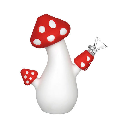 7" Mushroom Silicone Water Pipe