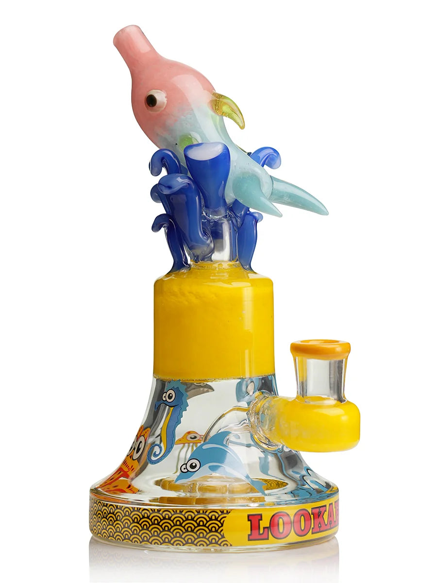 LOOKAH 9" Cool Ocean World Artistic Dab Rig (WPC1206)