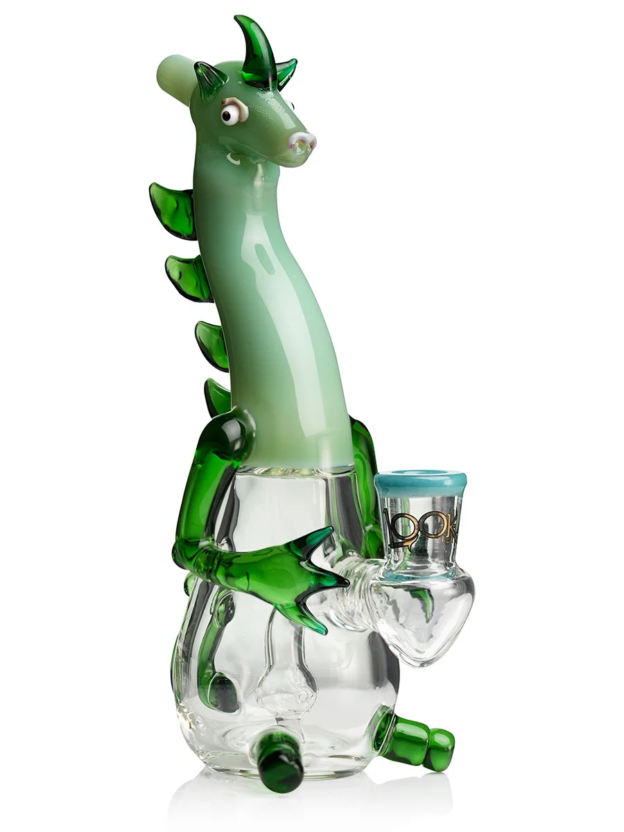 LOOKAH " Mini Cute Elegant Dragon Glass Water Pipe (WPC1215)